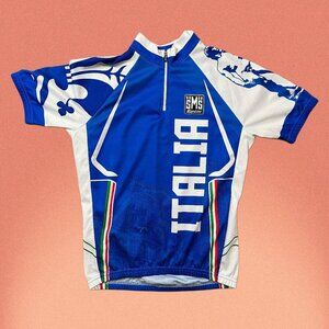SMS Santini Italia Italy Italian Cycling Road Bike Jersey Men's Size Small
